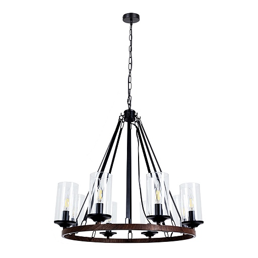 Люстра потолочная Arte Lamp Dalim E14 480 Вт 18 кв.м (A7014SP-8BK) Люстра потолочная Arte Lamp Dalim E14 480 Вт 18 кв.м (A7014SP-8BK)