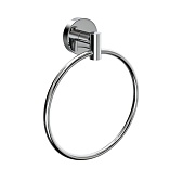 Полотенцедержатель кольцо Fora Long d158 мм на шуруп силумин хром (L011/56)