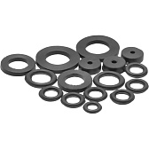 Набор сантехнических прокладок для смесителя резиновых СТМ (14 шт.) Набор сантехнических прокладок для смесителя резиновых СТМ (14 шт.)