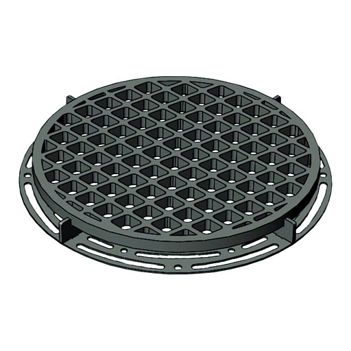 Решетка-гриль для чаши 500 мм с чугунной вставкой