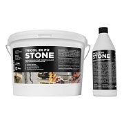 Клей полиуретановый двухкомпонентный Tricol 2K PU Stone темно-серый 4,5 кг
