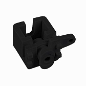 Держатель для алюминиевого карниза Facile пластмассовый черный (2 шт.)