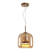 Светильник светодиодный подвесной Arte Lamp Padova 4000К 12 Вт 2 кв.м медь IP20 (A2404SP-23AM)