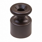 Изолятор Bironi для витого провода пластиковый коричневый (100 шт.)