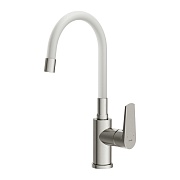 Смеситель для кухни Cersanit Moduo с высоким изливом однорычажный (68232)