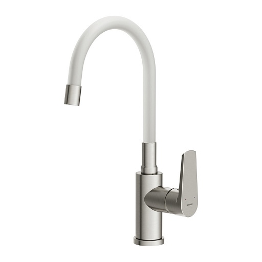 Смеситель для кухни Cersanit Moduo с высоким изливом однорычажный (68232)