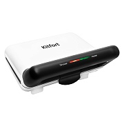 Вафельница Kitfort КТ-1638 черно-белая