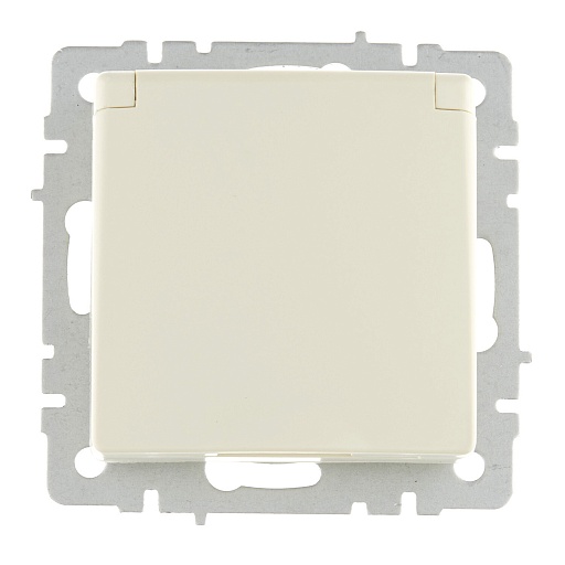 Розетка IEK Brite РСбш10-3-44-БрКр встраиваемая бежевая со шторками с крышкой (BR-R16-16-44-K10) Розетка IEK Brite РСбш10-3-44-БрКр встраиваемая бежевая со шторками с крышкой (BR-R16-16-44-K10)