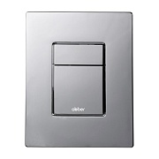 Клавиша смыва для инсталляций Abber пневматическая хром глянцевый (AC0123)