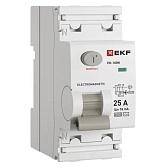 УЗО EKF PROxima ВД-100N 25А 1P+N тип AC 10 мА 6 кА (E1026M2510) УЗО EKF PROxima ВД-100N 25А 1P+N тип AC 10 мА 6 кА (E1026M2510)