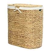 Корзина для белья WasserKraft Dill 330х580х610 мм 87,1 л светло-коричневая (WB-610-L) Корзина для белья WasserKraft Dill 330х580х610 мм 87,1 л светло-коричневая (WB-610-L)