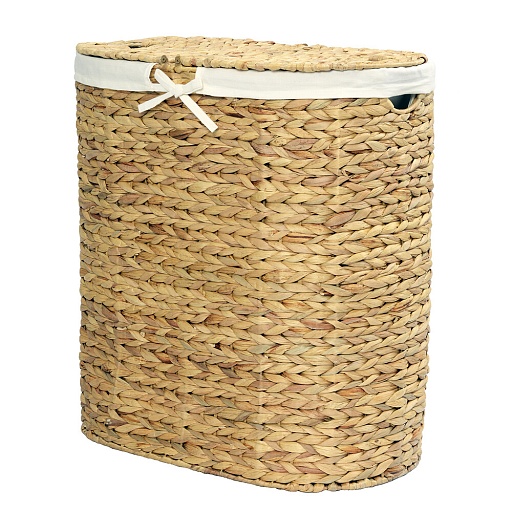 Корзина для белья WasserKraft Dill 330х580х610 мм 87,1 л светло-коричневая (WB-610-L) Корзина для белья WasserKraft Dill 330х580х610 мм 87,1 л светло-коричневая (WB-610-L)