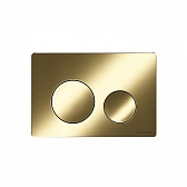 Клавиша смыва для инсталляций Ceramicanova Balance Circle брашированное золото (CN12-001BG) Клавиша смыва для инсталляций Ceramicanova Balance Circle брашированное золото (CN12-001BG)