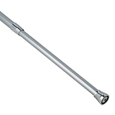 Карниз для ванной 70-120 см телескопический прямой алюминий хром