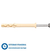 Дюбель-гвоздь Hard-Fix PDG LK 6x60 мм цилиндрическая манжета нейлон (1700 шт.) Дюбель-гвоздь Hard-Fix PDG LK 6x60 мм цилиндрическая манжета нейлон (1700 шт.)