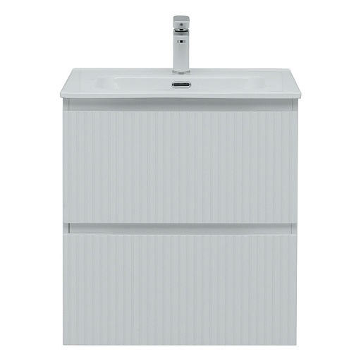 Тумба под раковину Акванет Джейн 60 см подвесная белая матовая (00335422) Тумба под раковину Акванет Джейн 60 см подвесная белая матовая (00335422)