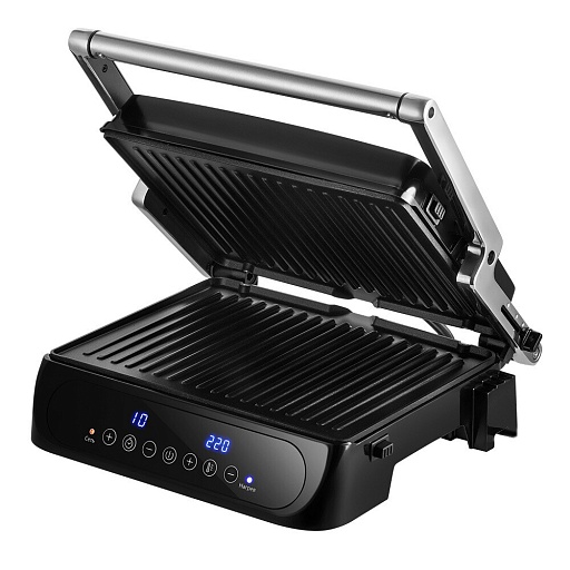 Электрогриль Kitfort КТ-3697 нержавеющая сталь Электрогриль Kitfort КТ-3697 нержавеющая сталь