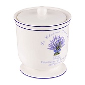 Контейнер Verran Lavender настольный керамика белый и фиолетовый Контейнер Verran Lavender настольный керамика белый и фиолетовый