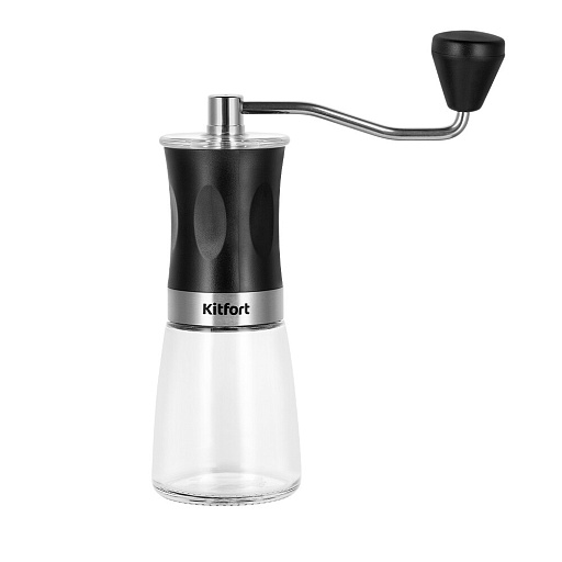 Кофемолка ручная Kitfort КТ-7469 черная