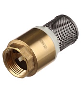 Клапан обратный 1 НР(ш) х 1 ВР(г) с несъемной сеткой Клапан обратный 1 НР(ш) х 1 ВР(г) с несъемной сеткой