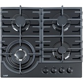 Варочная панель газовая Lauf PG-619BL 4 конфорки черная