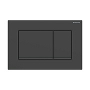 Клавиша смыва для инсталляций Geberit Sigma черная матовая (115.883.16.1)
