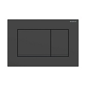 Клавиша смыва для инсталляций Geberit Sigma черная матовая (115.883.16.1)