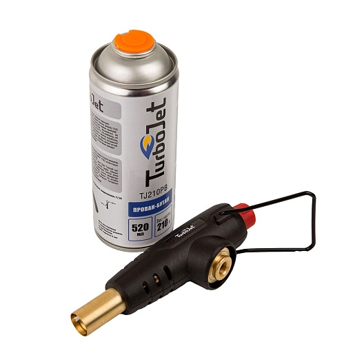 Горелка с газовым баллоном Turbojet TJ933-PB с пьезоподжигом