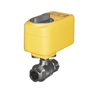 Кран шаровой с электроприводом латунный Neptun Bugatti Pro 3/4 ВР(г) х 3/4 ВР(г) мини прямой 220 В (NEPBugPro220-34)