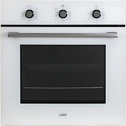 Духовой шкаф газовый встраиваемый Lauf DE-608WH 600 мм белый