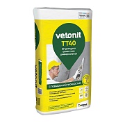 Штукатурка цементная Vetonit ТТ40 фасадная 25 кг