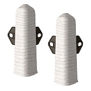 Угол наружный Деконика 100 мм клен патина Г-профиль (2 шт.)