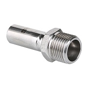 Соединитель Valtec (VTi.906.I.001806) 18 мм х 1 НР(ш) нержавеющая сталь Соединитель Valtec (VTi.906.I.001806) 18 мм х 1 НР(ш) нержавеющая сталь