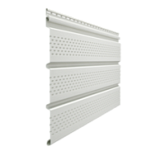 Docke PREMIUM Софит перфорированный (Пломбир)