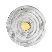 Светильник светодиодный накладной Arte Lamp Bevel 3000К 6 Вт 1 кв.м латунь IP20 (A1682AP-5PB)