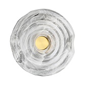 Светильник светодиодный накладной Arte Lamp Bevel 3000К 6 Вт 1 кв.м латунь IP20 (A1682AP-5PB)