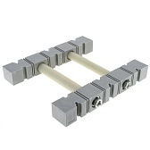 Изолятор EKF PROxima Мост IP30 1000 А с болтом и шайбой пластиковый серый (plc-br-3p-1610) Изолятор EKF PROxima Мост IP30 1000 А с болтом и шайбой пластиковый серый (plc-br-3p-1610)
