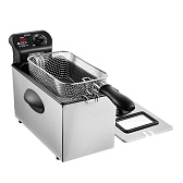 Фритюрница Kitfort КТ-2023 черная/серебристая