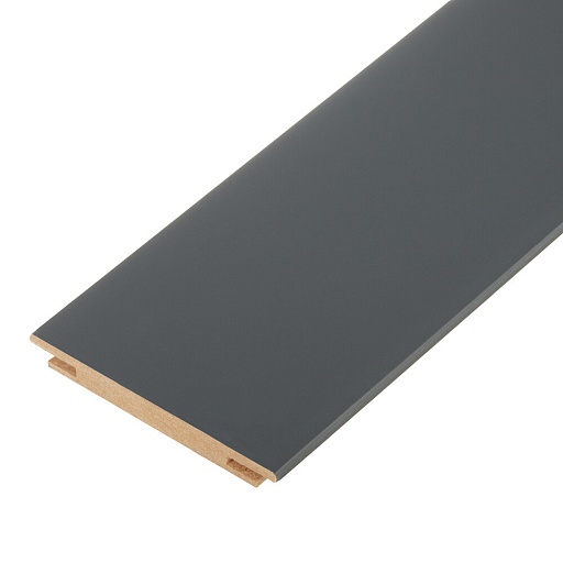 Доборная планка телескопическая ER 100х10х2070/2130 мм ПВХ эмалекс оникс (1 шт.)