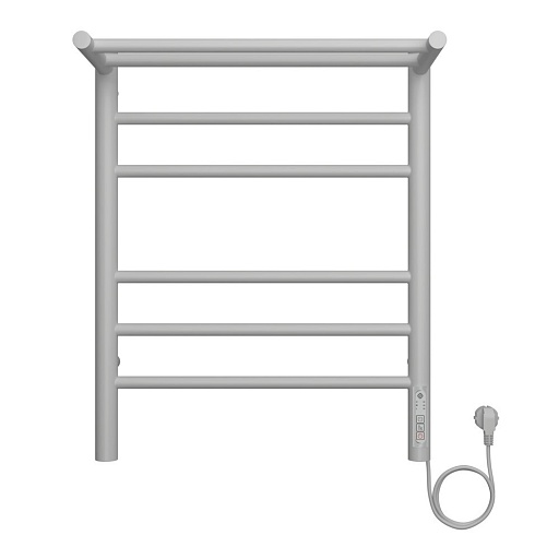 Полотенцесушитель электрический Terminus Аврора П6 с полкой 600х482 мм 1000 Вт с терморегулятором белый Полотенцесушитель электрический Terminus Аврора П6 с полкой 600х482 мм 1000 Вт с терморегулятором белый