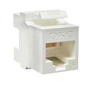 Переходник неэкранированный DKC Keystone 180 градусов RJ45 CAT6 UTP белый (12 шт.) (RNK6U180WH) Переходник неэкранированный DKC Keystone 180 градусов RJ45 CAT6 UTP белый (12 шт.) (RNK6U180WH)