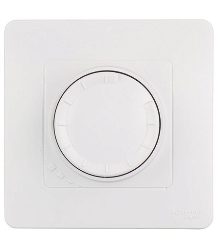 Диммер Systeme Electric Blanca встраиваемый белый поворотно-нажимной (BLNSS040011)