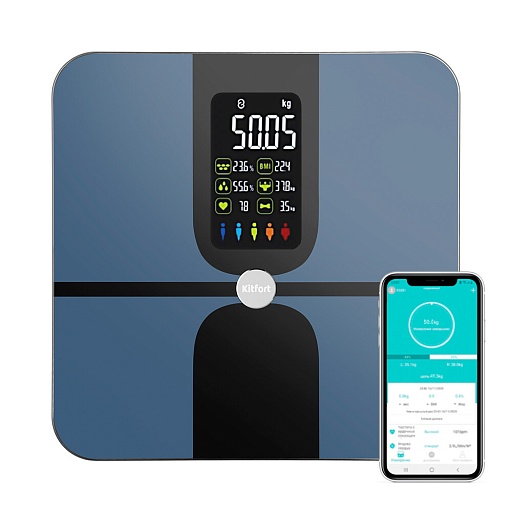 Весы умные напольные Kitfort КТ-816 Весы умные напольные Kitfort КТ-816