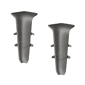 Угол внутренний Идеал Деконика 70 мм лофт серый Г-профиль (2 шт.)