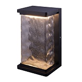 Светильник светодиодный садово-парковый настенный Arte Lamp Atlantis черный 270 мм 4000К 15 Вт IP44 (A2313AL-1BK)