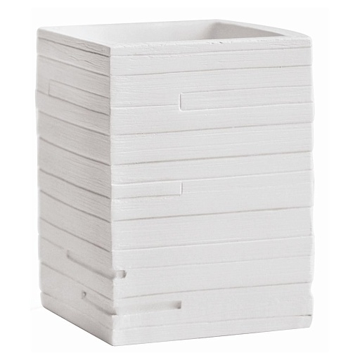 Стакан для ванной WasserKraft Leine настольный полирезин белый (K-3828)