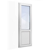 Пластиковая дверь VEKA WHS Halo 2140х670 мм 1 створка правая поворотно-откидная двухкамерная Пластиковая дверь VEKA WHS Halo 2140х670 мм 1 створка правая поворотно-откидная двухкамерная