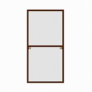 Сетка москитная 820х520 мм для окна 900х600 мм коричневая