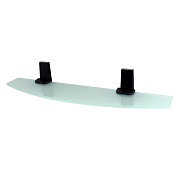 Полка для ванной WasserKraft Abens K-3200 125х500х78 мм стекло/металл черная (K-3224) Полка для ванной WasserKraft Abens K-3200 125х500х78 мм стекло/металл черная (K-3224)