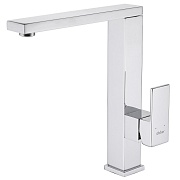 Смеситель для кухни Abber Daheim хром с высоким изливом однорычажный (AF8214)